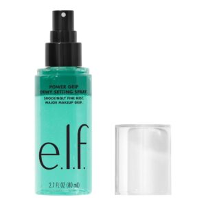 Power Grip Dewy Setting Spray Clear Transparent